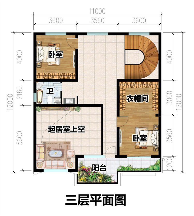 简约时尚现代风农村自建房4